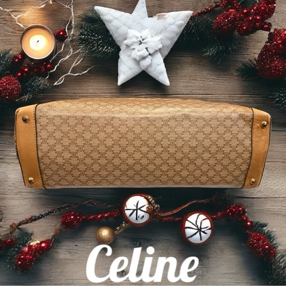Celine Macadam Top Handle Vintage Bag. EUC. - Picture 10 of 15